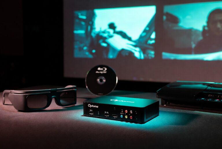 Test adaptera Optoma 3D-XL