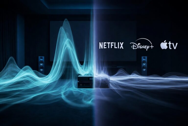 Dlaczego streaming „spłaszcza” miks Dolby Atmos, skoro amplitunery mają własną kontrolę dynamiki?